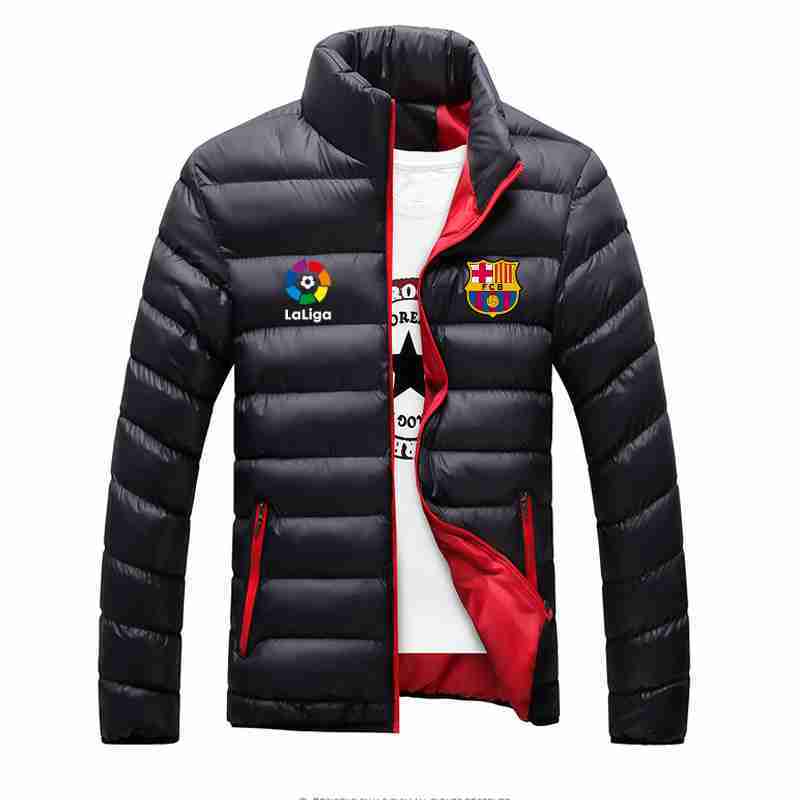 FC BARCELONA Official La Liga Warm Cotton Vest Jackets