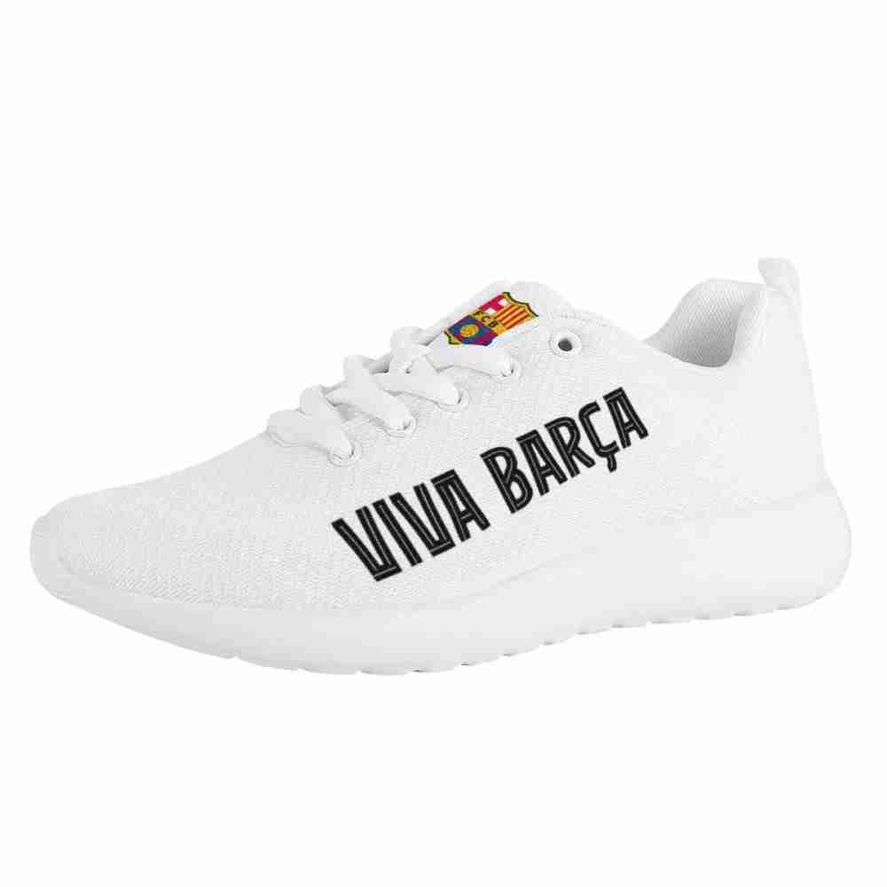 FC BARCELONA Official Viva Barca Mesh Athletic Sneakers