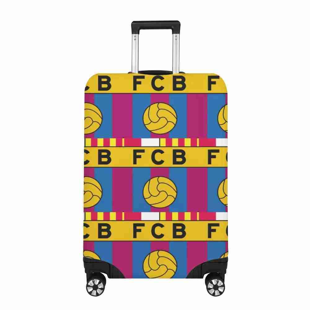 FC BARCELONA Official FCB Balls Pattern Luggage Covers