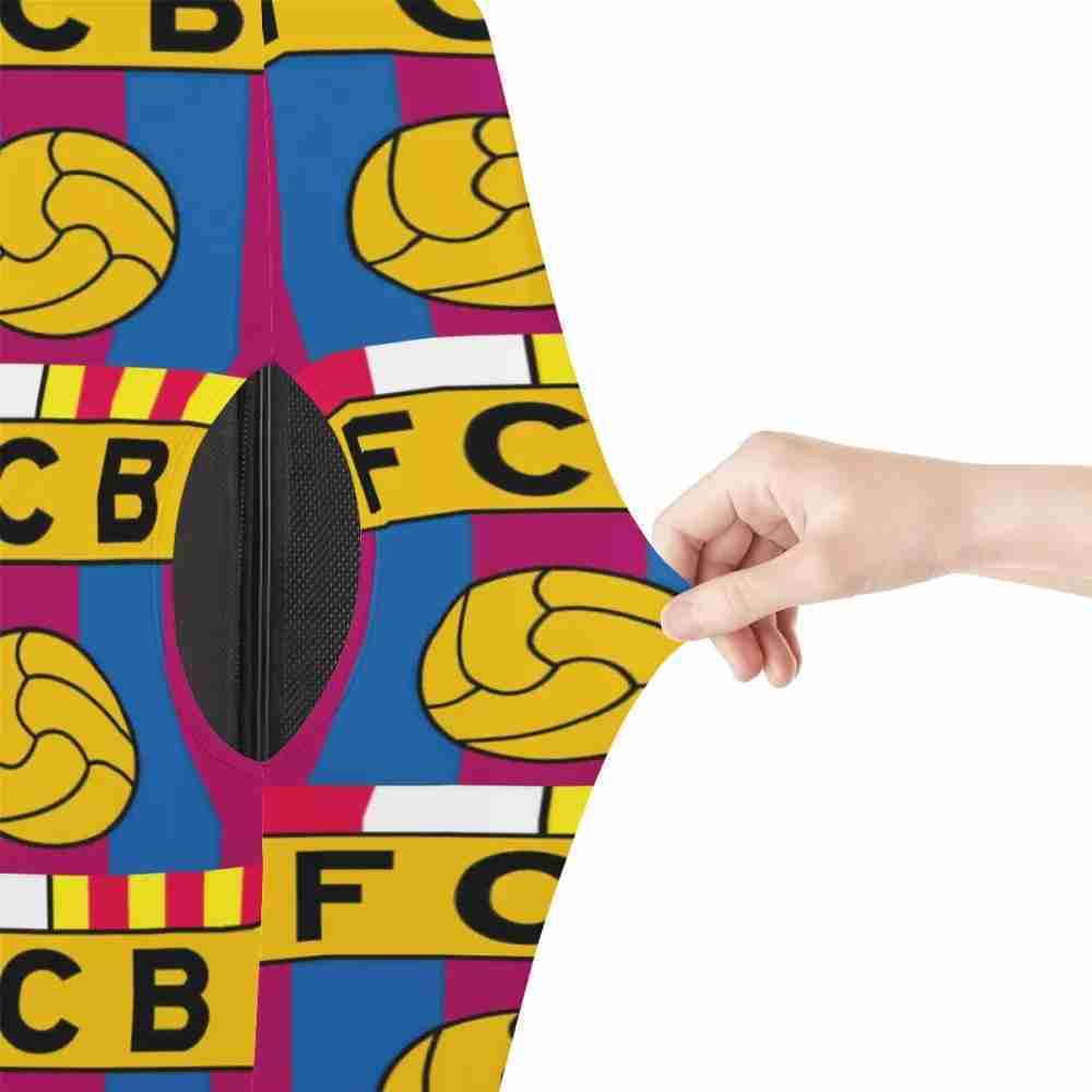 FC BARCELONA Official FCB Balls Pattern Luggage Covers