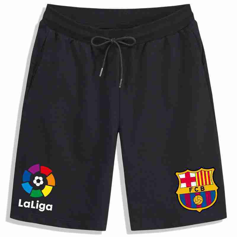 FC BARCELONA Official La Liga Cotton Unisex Casual Shorts