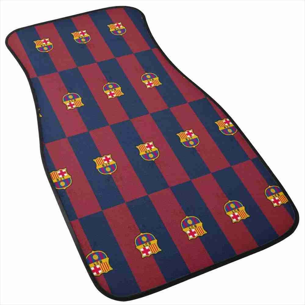 FC BARCELONA Official Rectangular Pattern Car Floor Mats