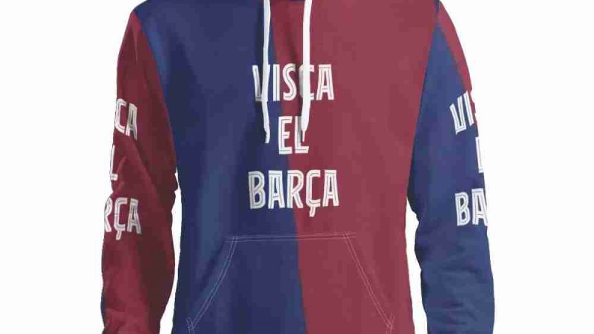 Visca Barca FC Barcelona shirt' Men's T-Shirt