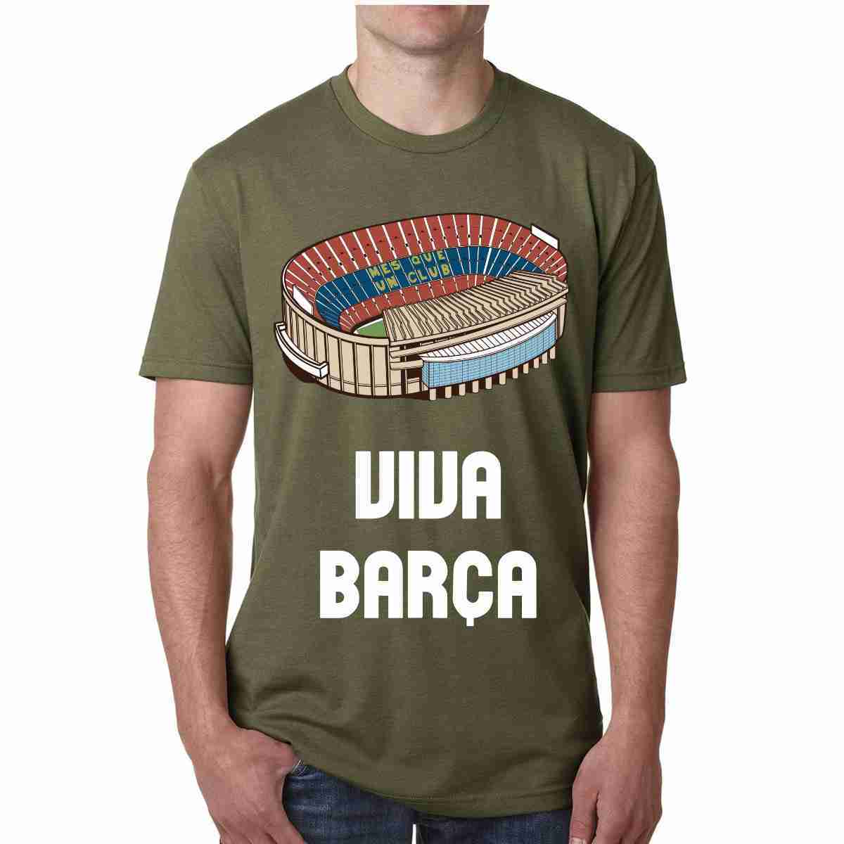 FC BARCELONA Official Viva Barca Stadium Mens TShirts