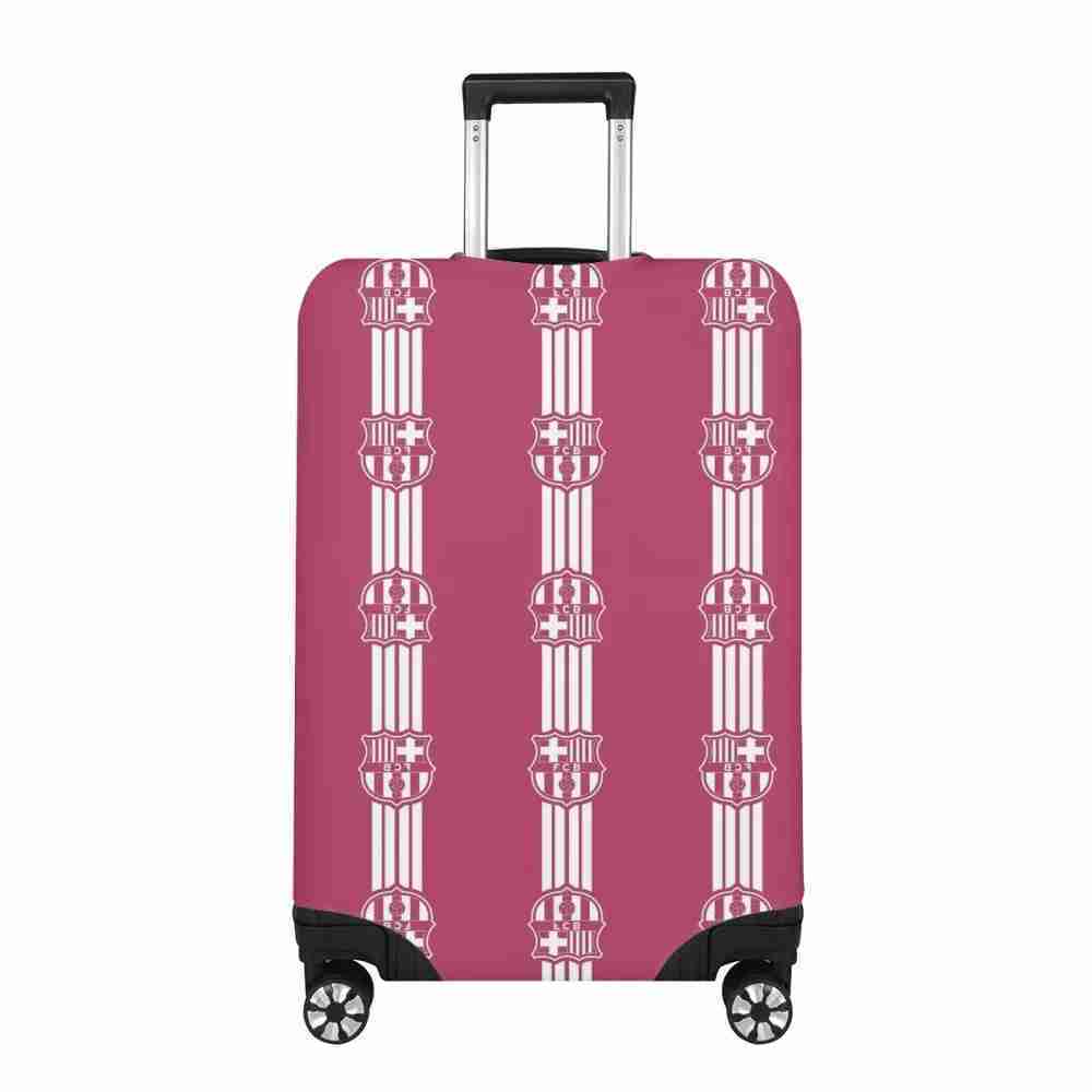 FC BARCELONA Official Wine Red Pattern Luggage Covers
