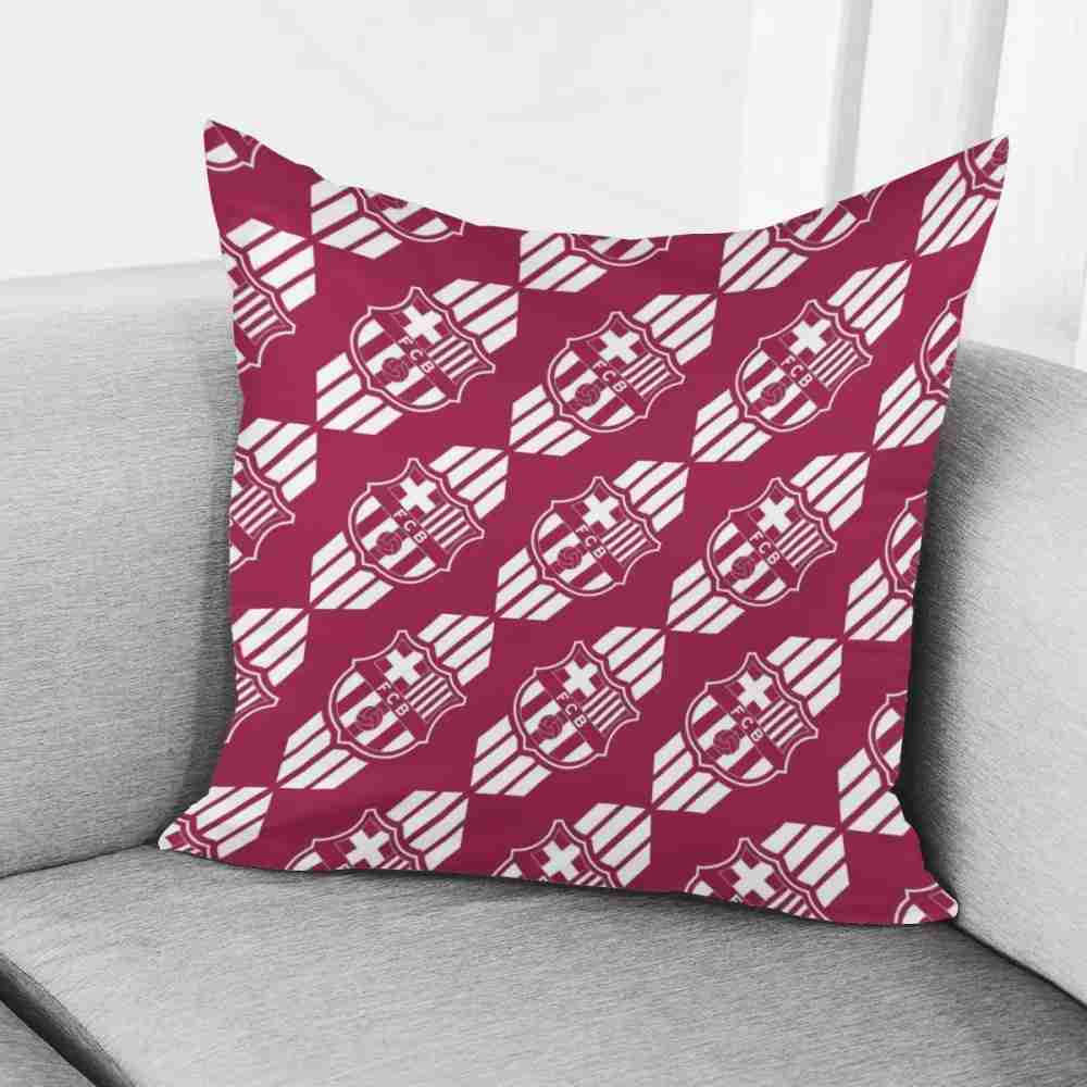 FC BARCELONA Official Wine Red Pattern Pillow Cover