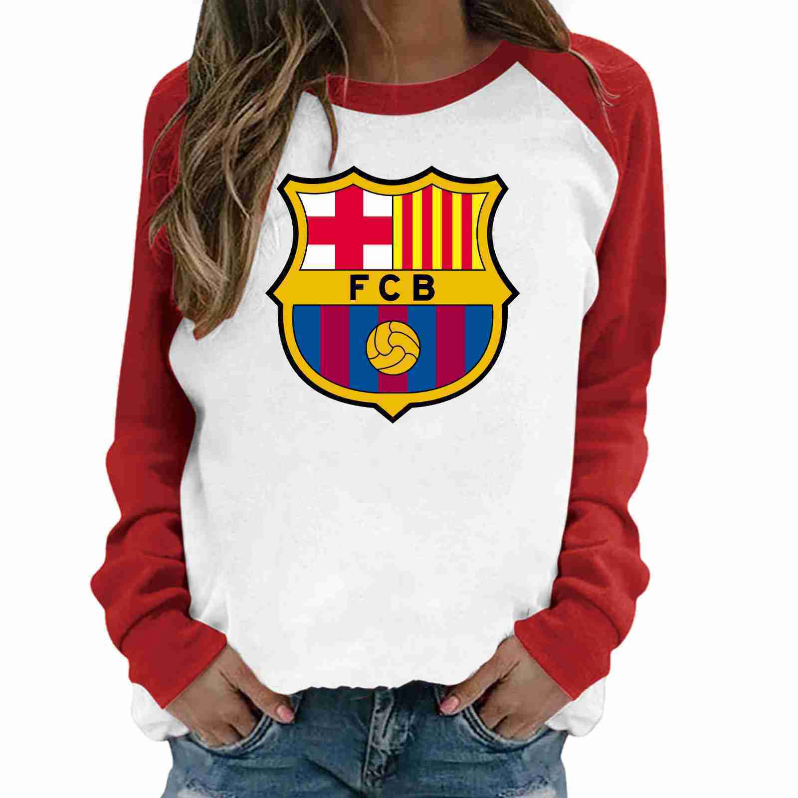 FC BARCELONA Womens Long Sleeve TShirts