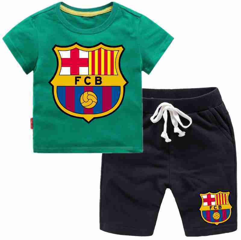FC BARCELONA Official 2021 TShirt Shorts Sets