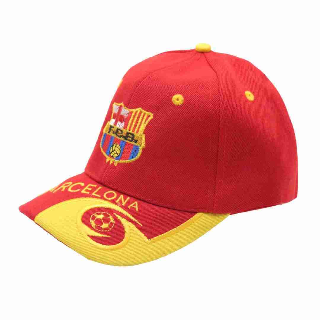 FC BARCELONA Official Emblem Red and Yellow Baseball Cap