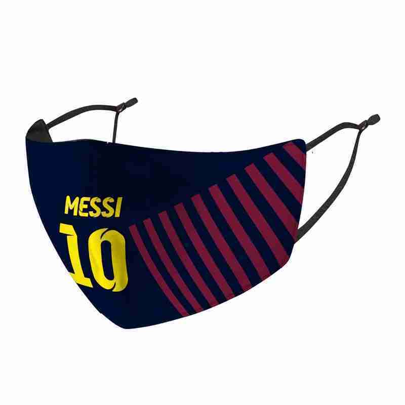 FC BARCELONA Official Kids 3PcsSet Messi 10 Breathable Masks