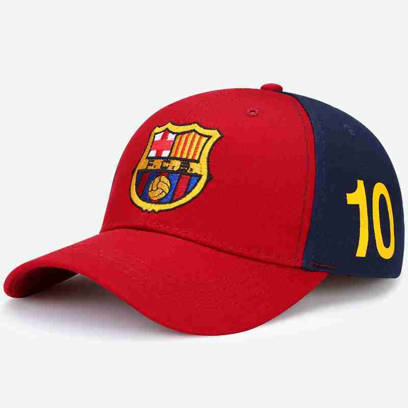 FC BARCELONA Official Messi N10 Red Blue Baseball Cap