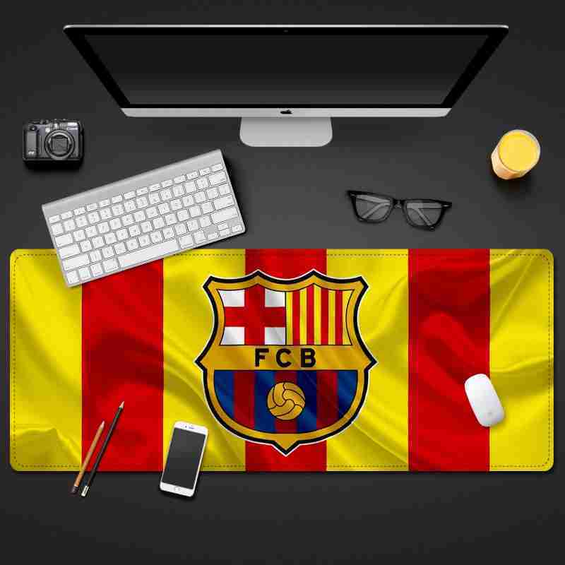 FC BARCELONA Official Spain Flag Mouse Keyboard Pad Table Desktop Mat