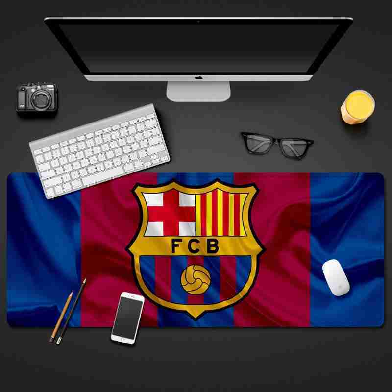 FC BARCELONA Official Flag Mouse Keyboard Pad Table Desktop Mat