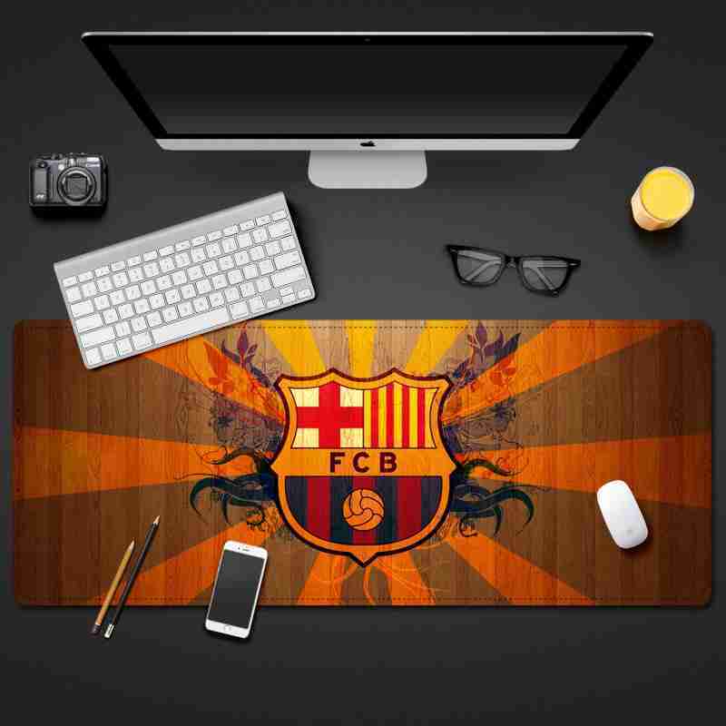FC BARCELONA Official Sun Effect Mouse Keyboard Pad Table Desktop Mat