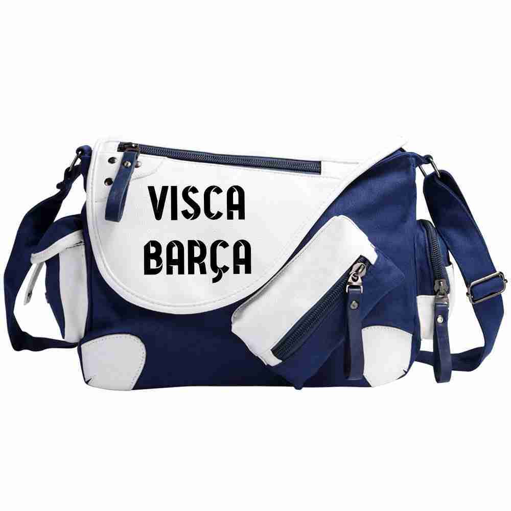 FC BARCELONA Visca Barca Diagonal Shoulder Bags