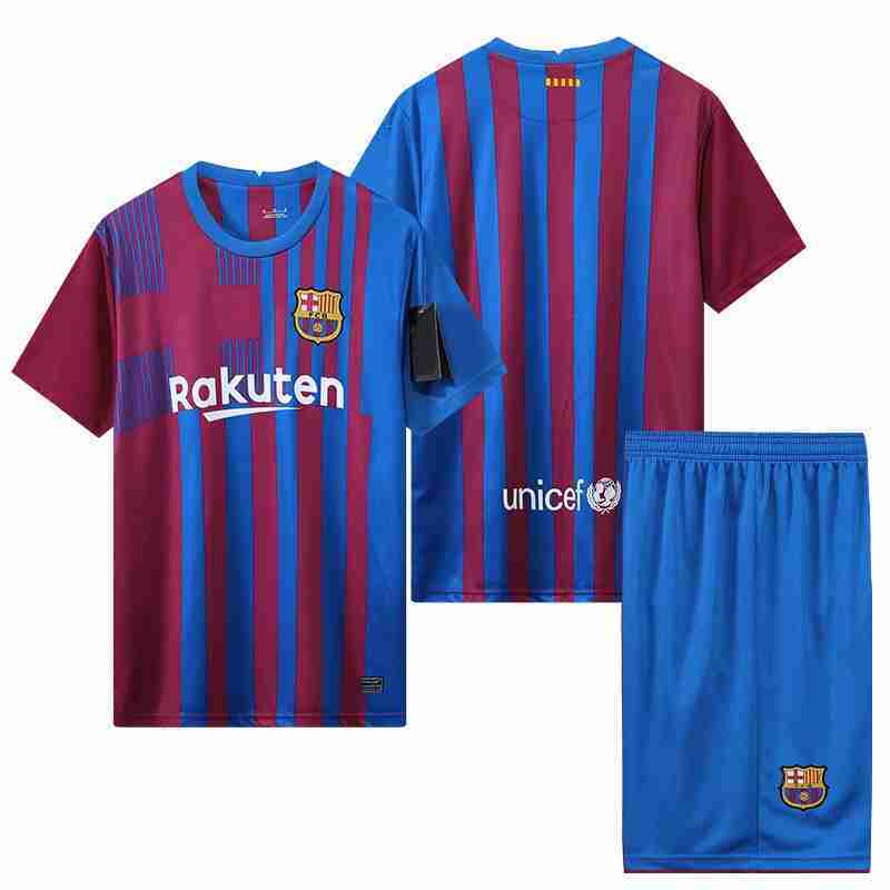 FC Barcelona Standard Adult Children Jersey And Shorts Suit